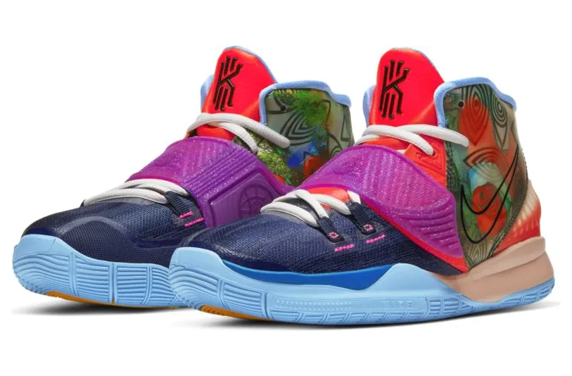 Nike Kyrie 6 Pre-Heat’Heal The World’ GS Midnight Navy/Bright Crimson/University Blue/Black (CV5574-403)