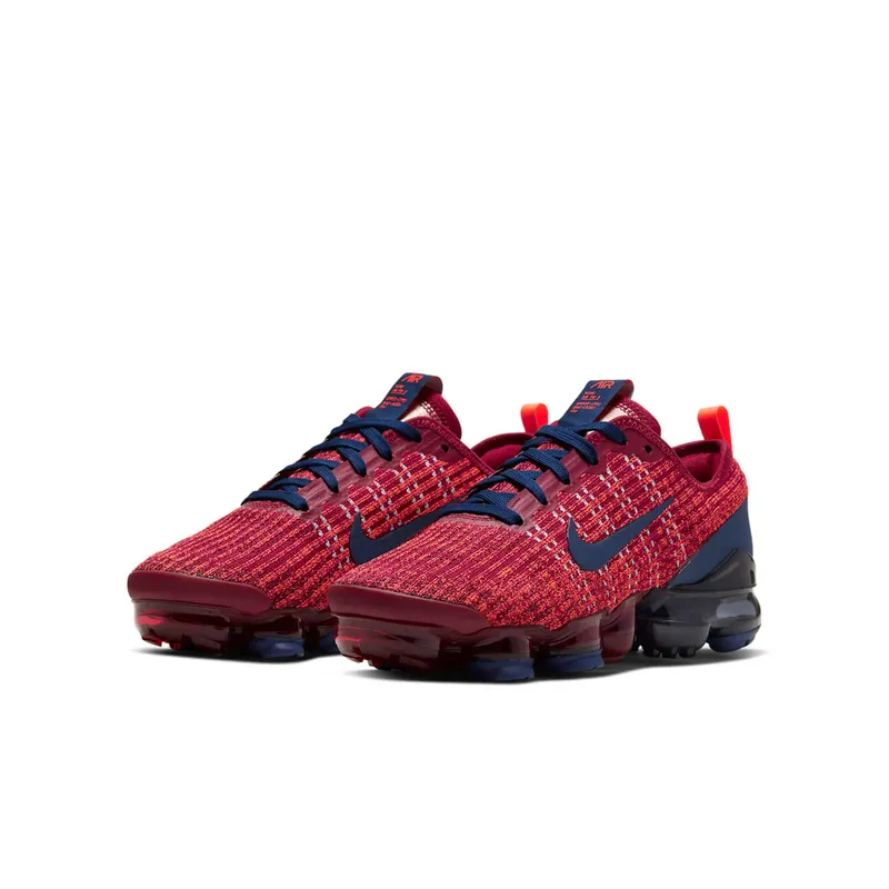 Nike Air VaporMax Flyknit 3 Noble Red (GS) Noble Red/Blue Void (BQ5238-602)