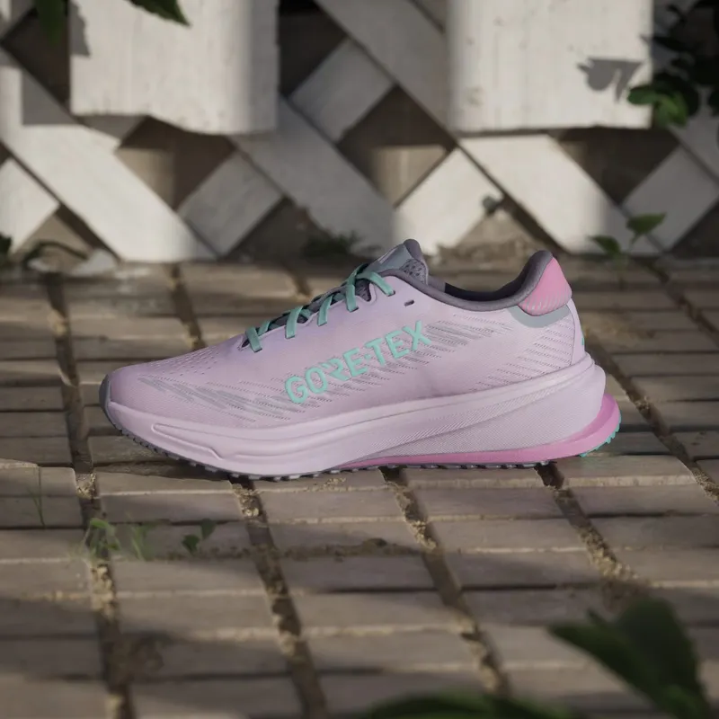 adidas Supernova Rise Gore-Tex Powder Plum Silver Metallic (JQ5486)