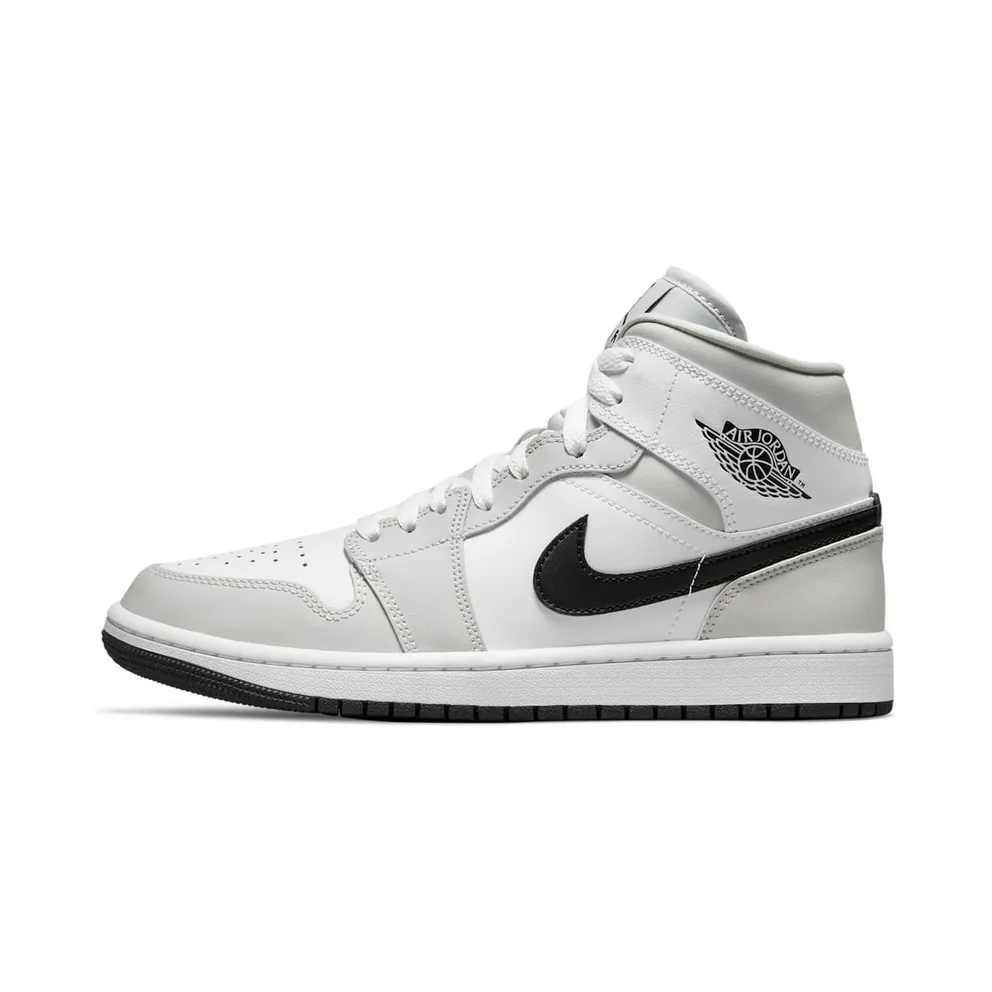 Air Jordan 1 WMNS Mid Light Smoke Grey (BQ6472-015)