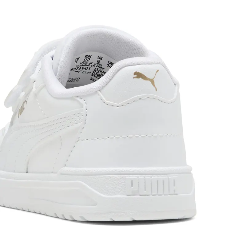 Puma Shuffle Downtown “Puma White / Puma White / Puma Gold” (403741_01)