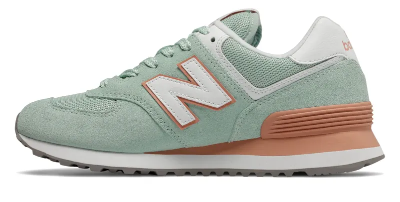 New Balance 574 Mint Orange (W) Mint/Orange (WL574ESE)