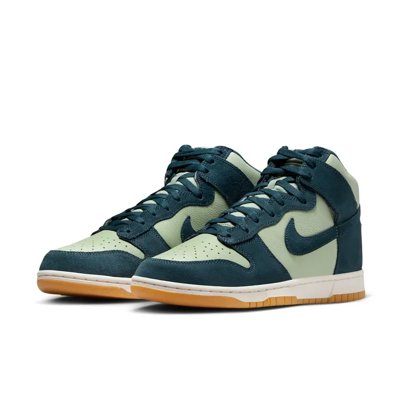 Nike Dunk High Retro SE Jade Horizon Phantom Gum Yellow Armory Navy (FZ4739-300)