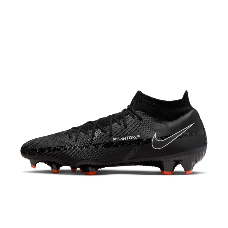 Nike Phantom GT2 Pro Dynamic Fit FG Black White Bright Crimson (DC0759-001)