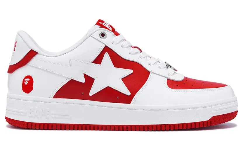 A Bathing Ape Bape Sta Low #6 Red (1K30-191-328-RED)