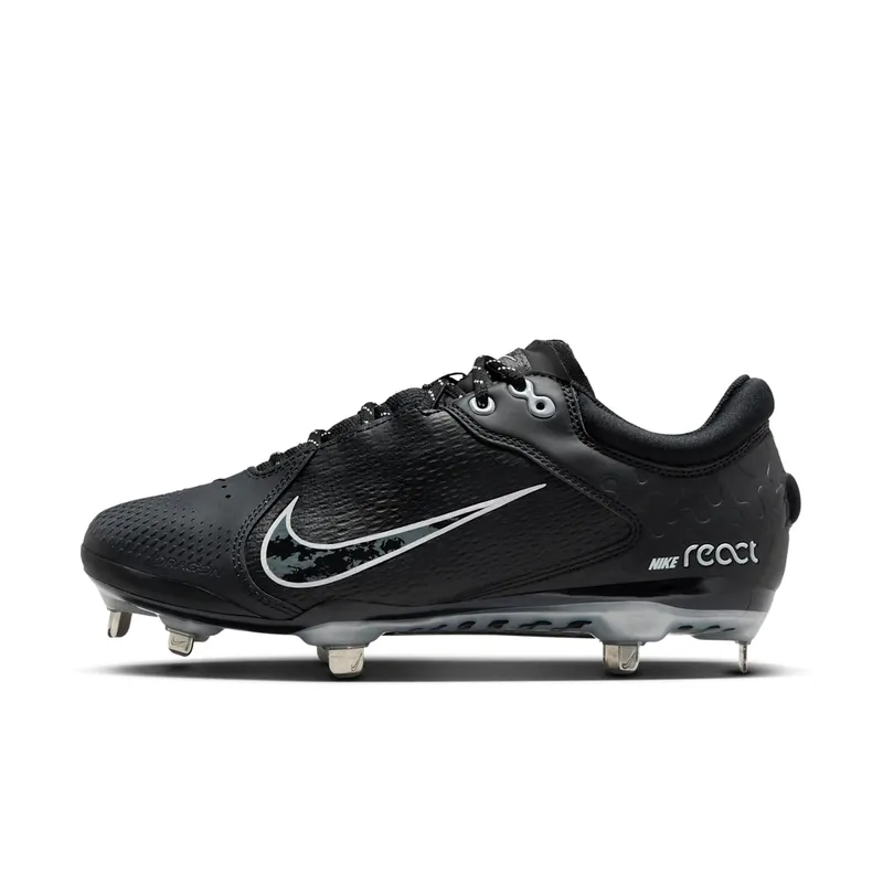Nike Hyperdiamond 4 Elite Black Iron Grey Pure Platinum (FZ0923-001)