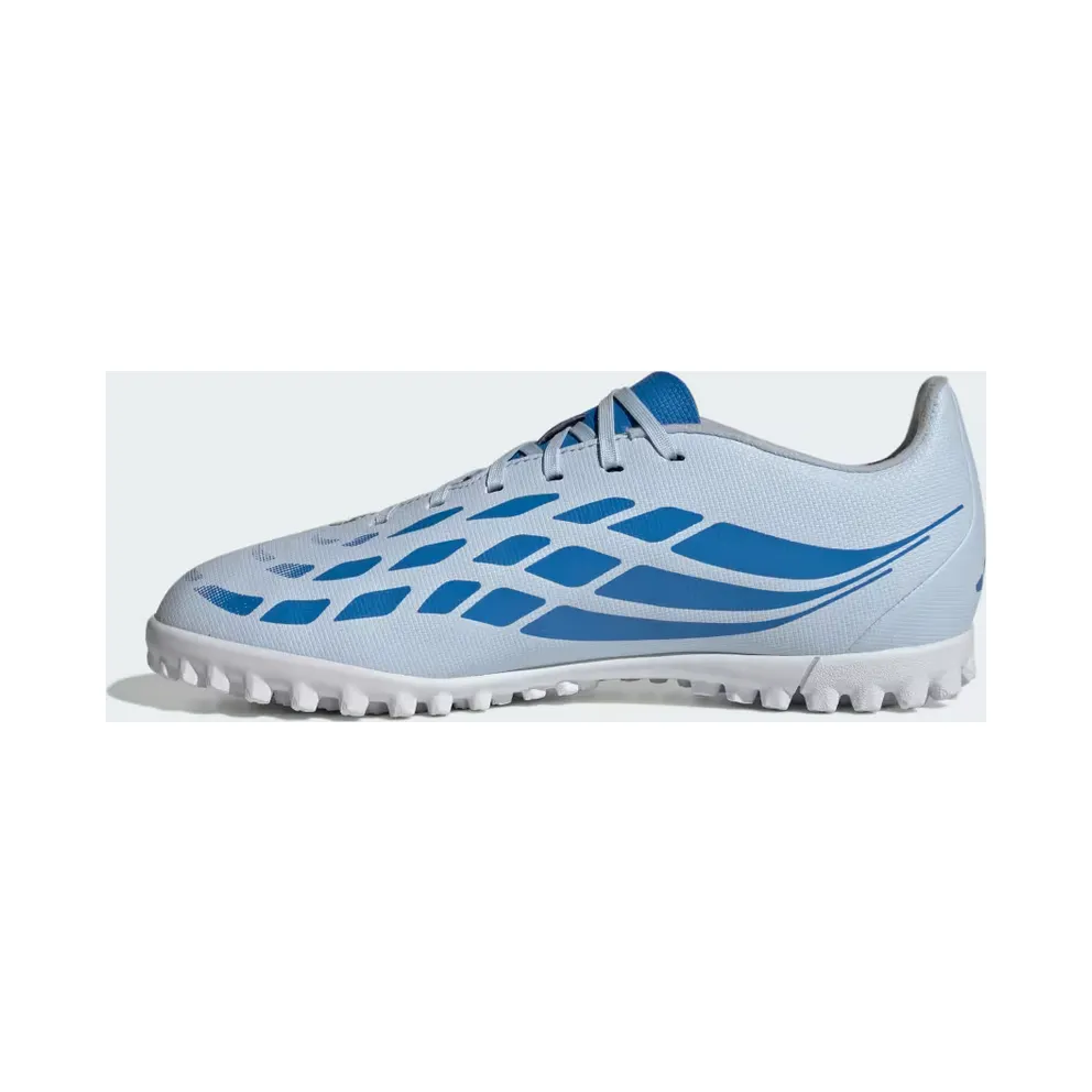 adidas Predator Club Turf Football Shoes Kids “Crystal Sky / Ray Blue / Team Solar Yellow 2” (JS0366)
