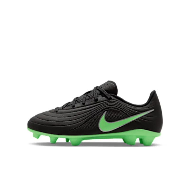 Nike Jr. Tiempo Maestro Club ‘ Multi-Ground Low-Top “Black / Illusion Green” (IB5025-001)