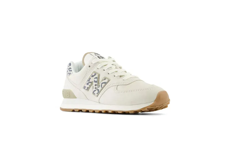 New Balance 574 Sea Salt Leopard Gum (WL574XD2)