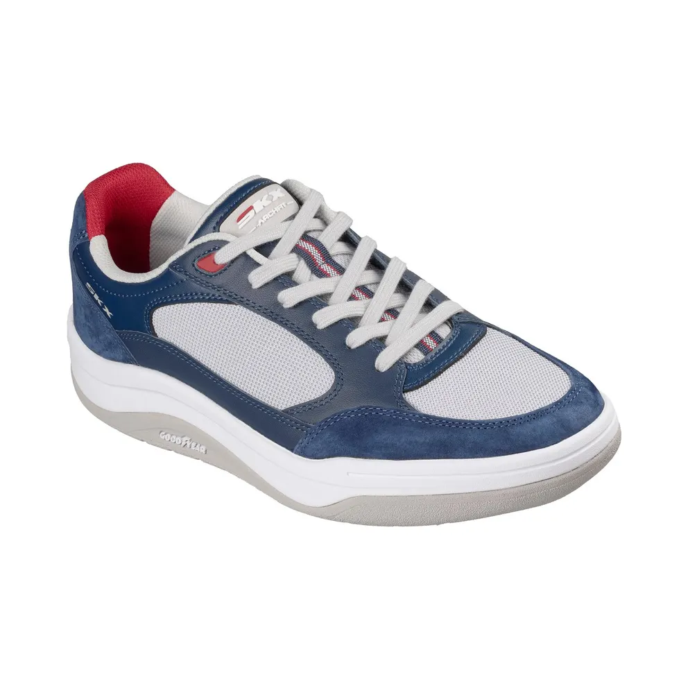 Skechers Arch Fit Wave Sneaker Marine/Red