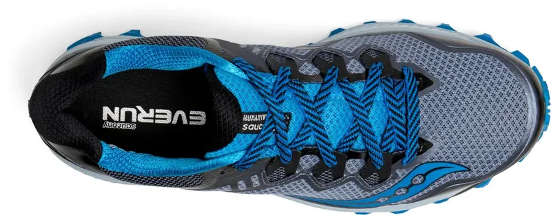 Saucony Peregrine 8 “BLACK/GREY/BLUE” (S20424-2)