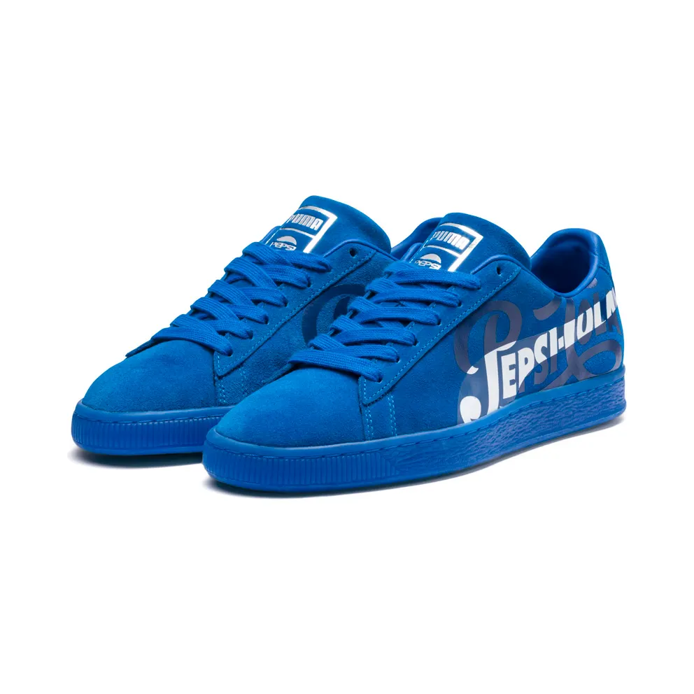 Puma Suede Pepsi Blue Clean Blue/Silver (366332-01)