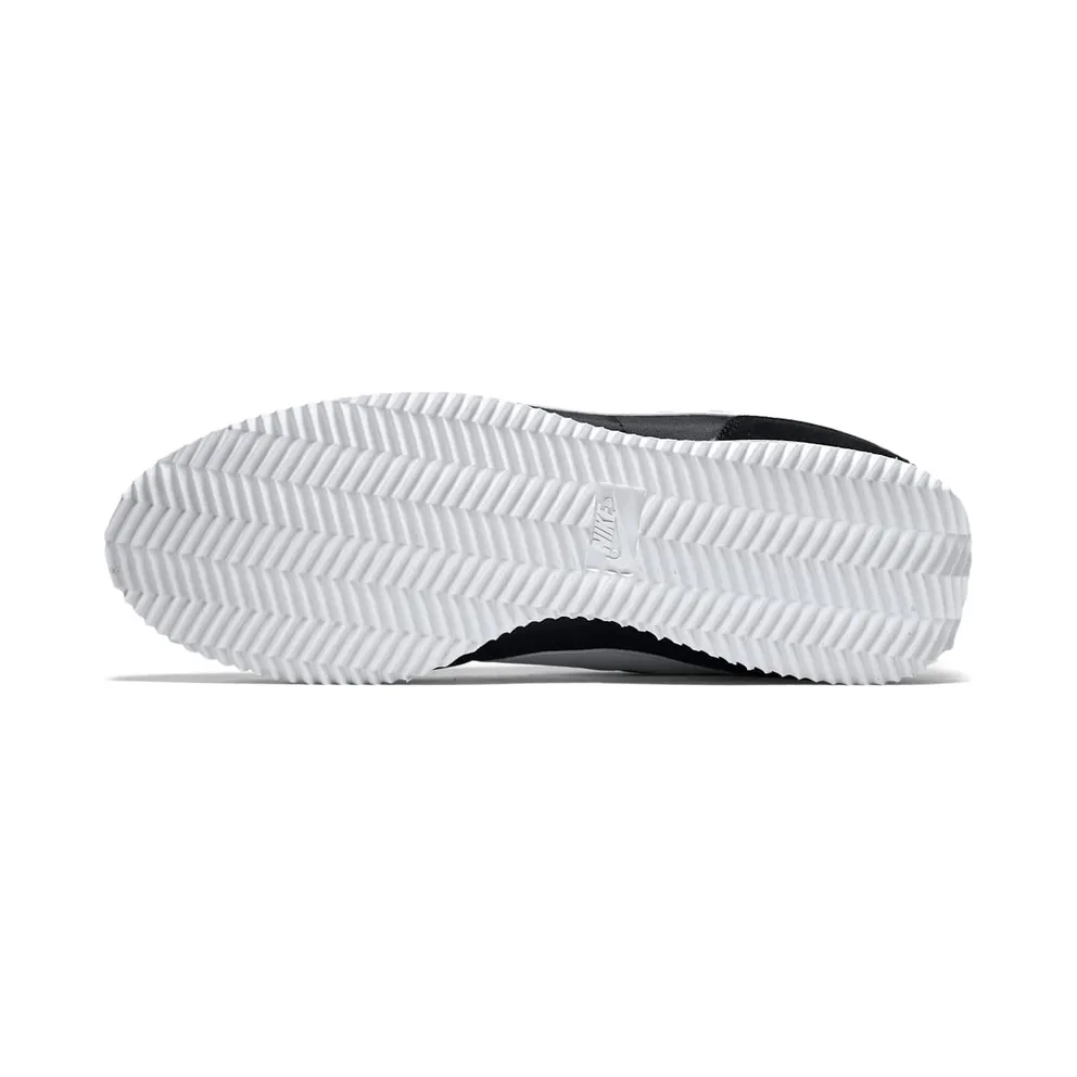 Nike Cortez Basic Nylon Black White-Metallic Silver Black/White-Metallic Silver (819720-011)
