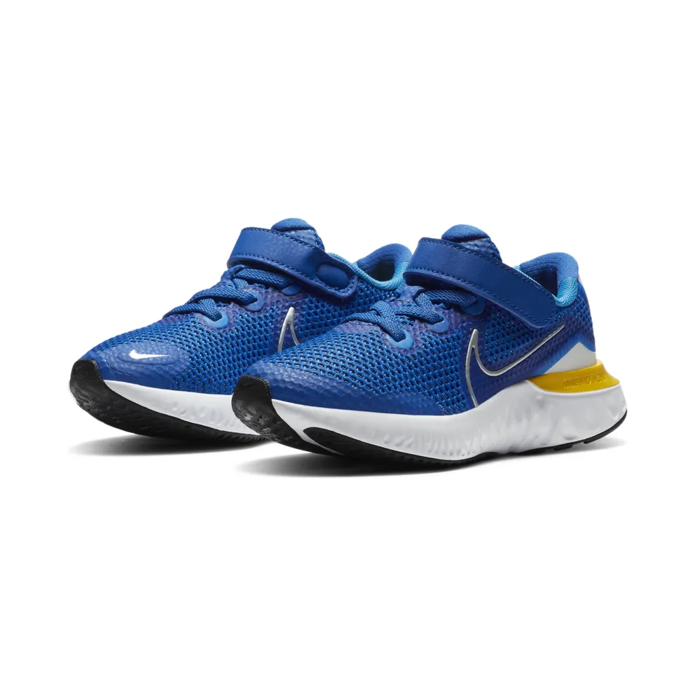 Nike Renew Run “Game Royal / Photo Blue / Black / Metallic Silver” (CT1436-408)