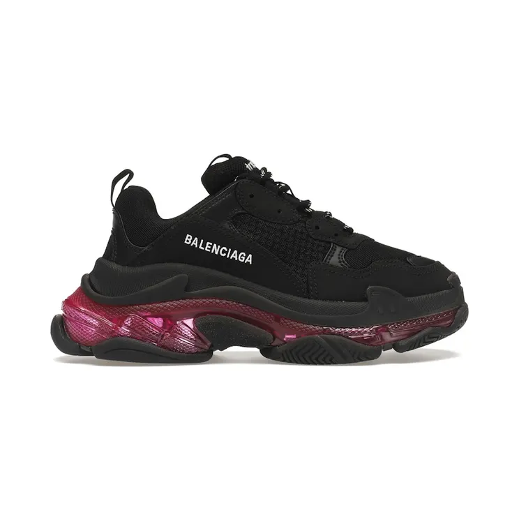 Balenciaga Triple S Clear Sole Neon Pink (W)