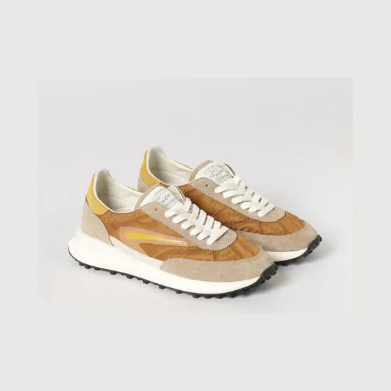 D.A.T.E D. A.T. E. Athleta Sneakers in Suede and Nylon Leather (M441ATNYCU)