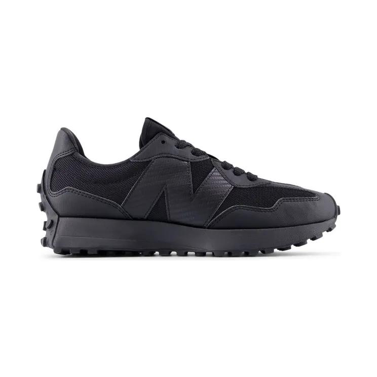 New Balance 327 Black Carbon Fiber Logo (U327SCA)