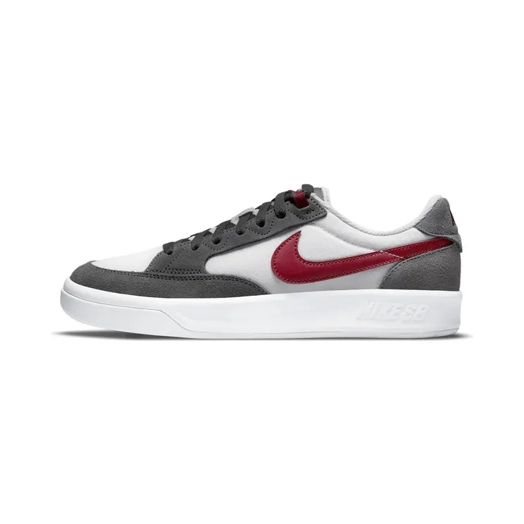 Nike Adversary SB Premium “Iron Grey / Summit White / White / Team Red” (CW7456-005)