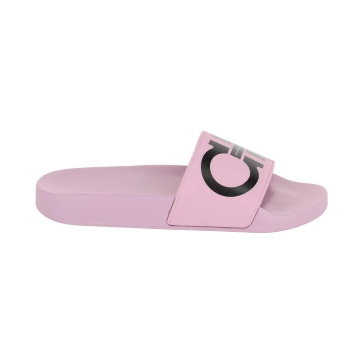 Ferragamo Groovy Dual Gancini Slides Light Pink (01B827-744126-M)