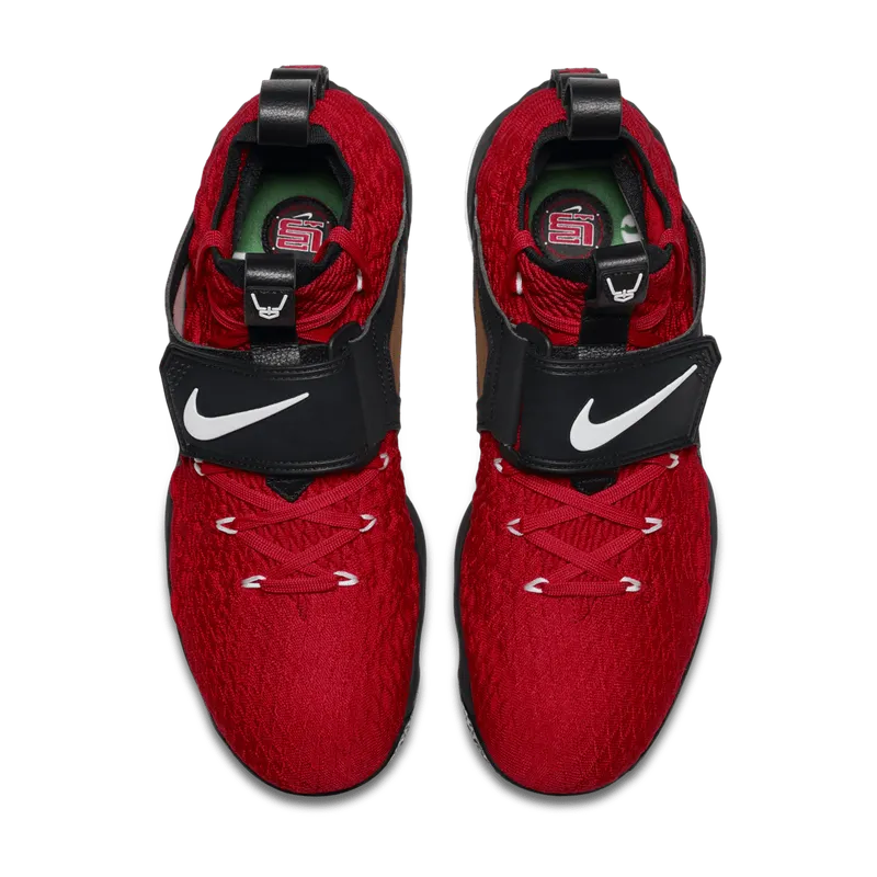 Nike LeBron 15 Red Diamond Turf University Red/White-Black (AO9144-600)