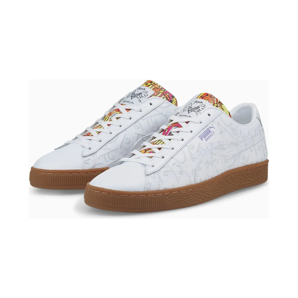 Puma x ROMERO BRITTO Basket White (381095-01)
