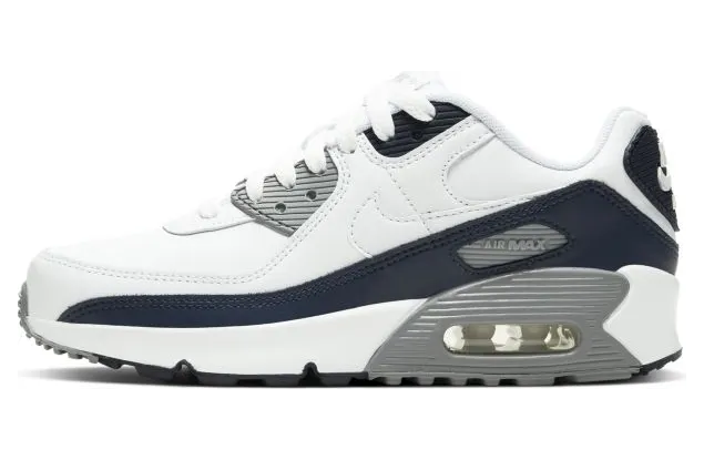 Nike Air Max 90 White Grey Obsidan (GS)