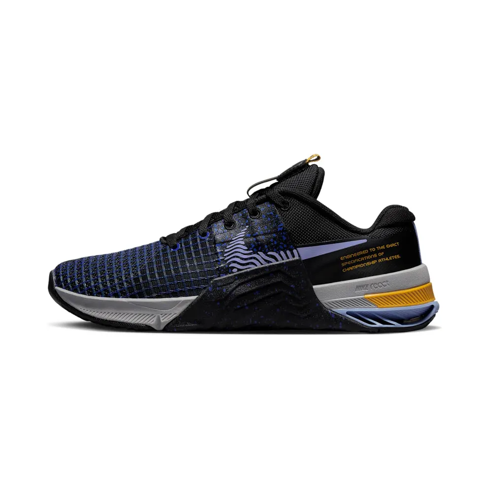 Nike Metcon 8 Black Yellow Ochre (DO9327-002)