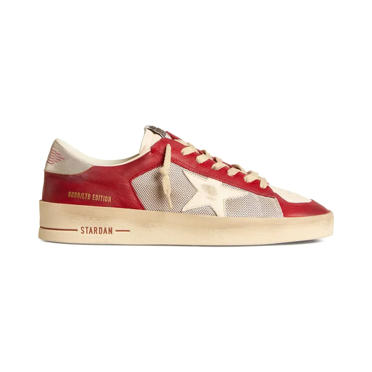Golden Goose Stardan leren “Red” (GMF00593F006045)