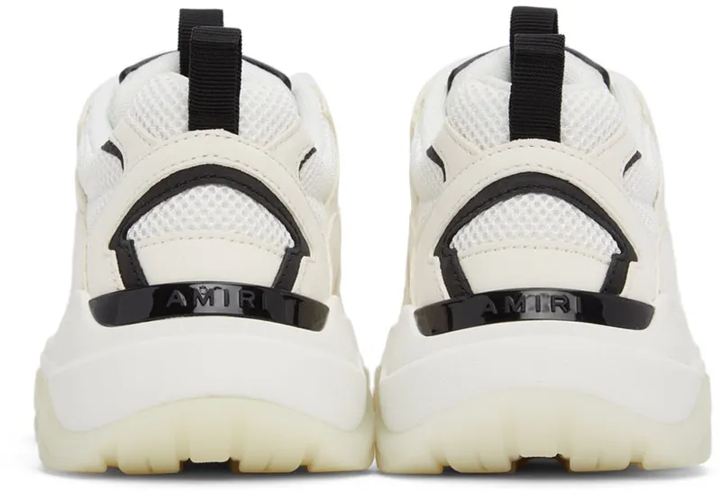 AMIRI White & Black Bone Runner (PS22MFS001-182)