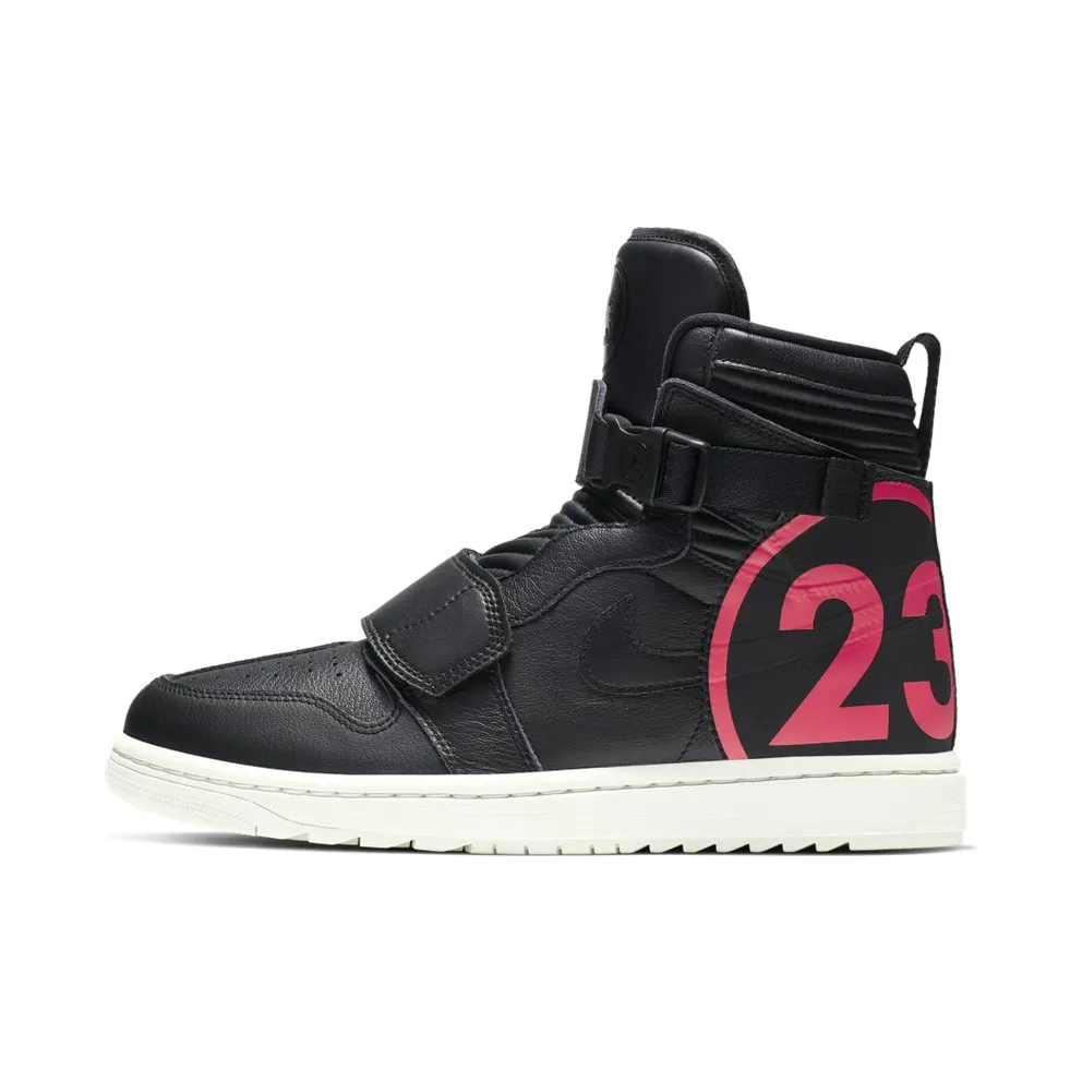Jordan 1 Moto Black Infrared 23 Black/Light Bone-Infrared 23 (AT3146-006)