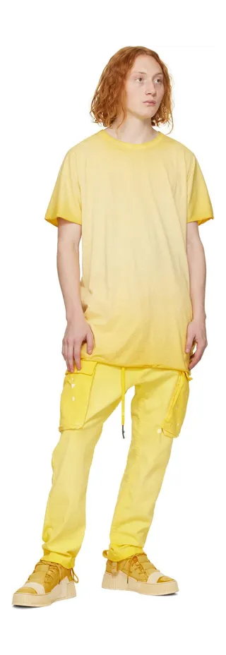 Boris Bidjan Saberi Yellow Bamba 2.1 Sneaker FAT (327-BAMBA 2.1) (5)