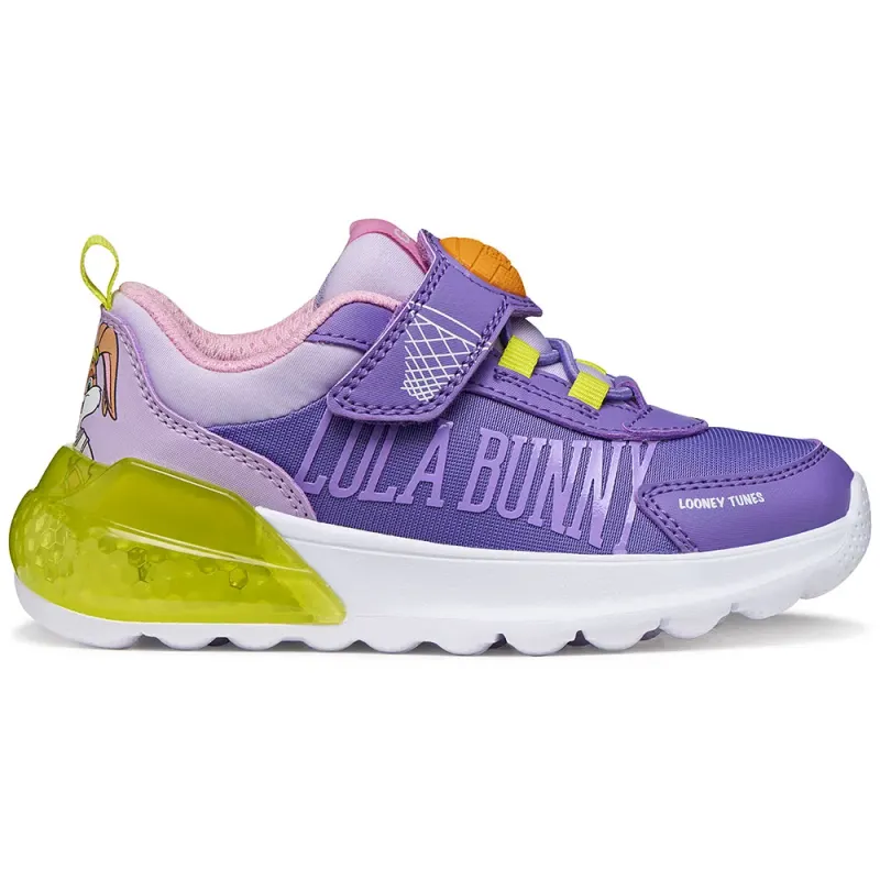 Geox sneaker Purple/Zuurgroen (J65LZA011CE-CN83A)