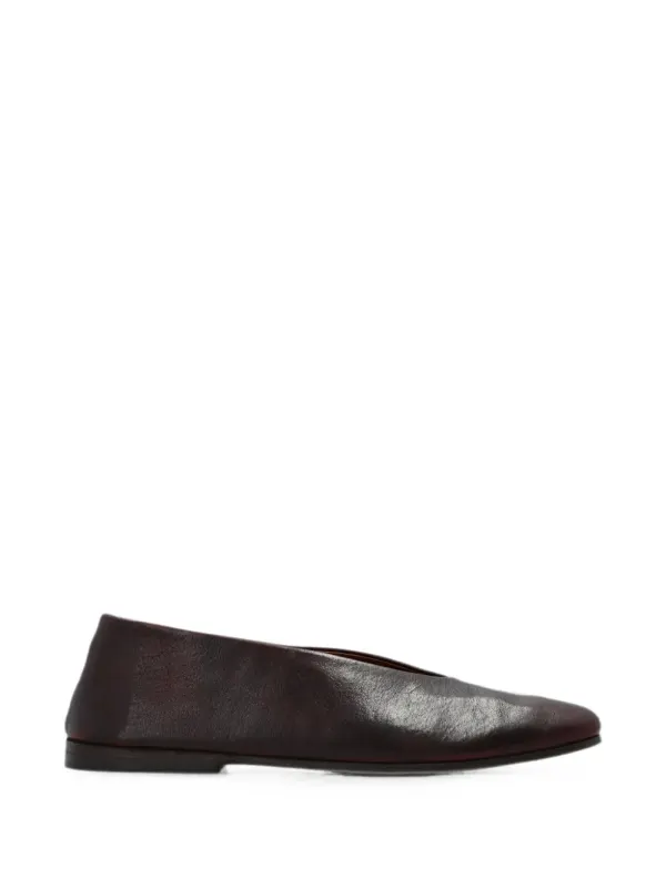 Marsèll Scivolo leren ballerina’s – Bruin (MW8696P048)