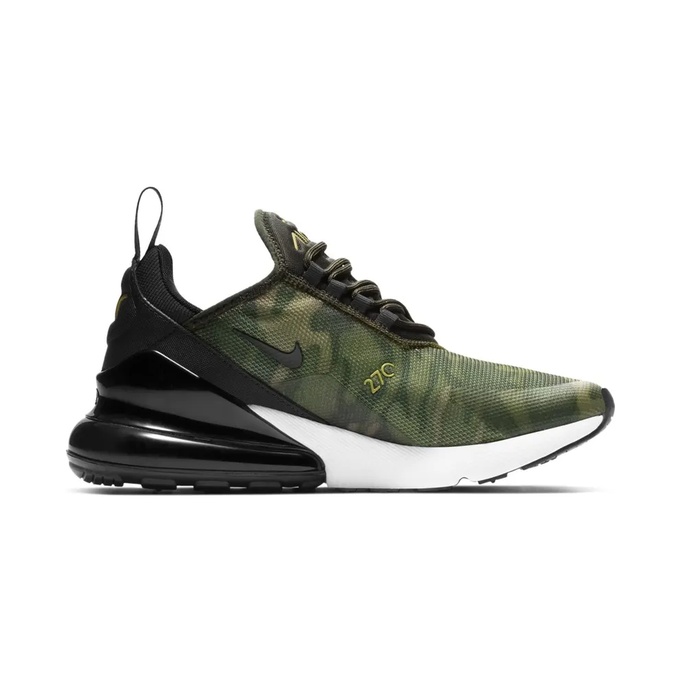 Nike Air Max 270 Camo (W) Oil Grey/Cargo Khaki-Spruce Fog-White (AR0499-003)