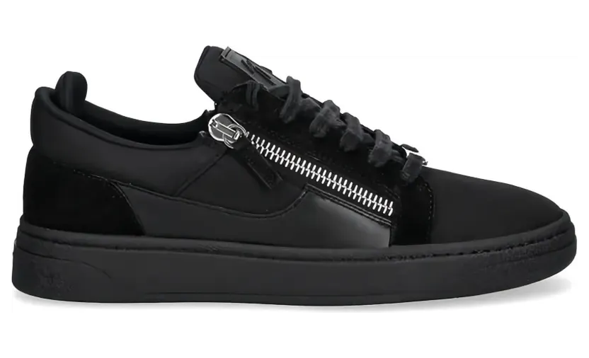 Giuseppe Zanotti mit Reißverschlussdetail “Black” (RU50049)