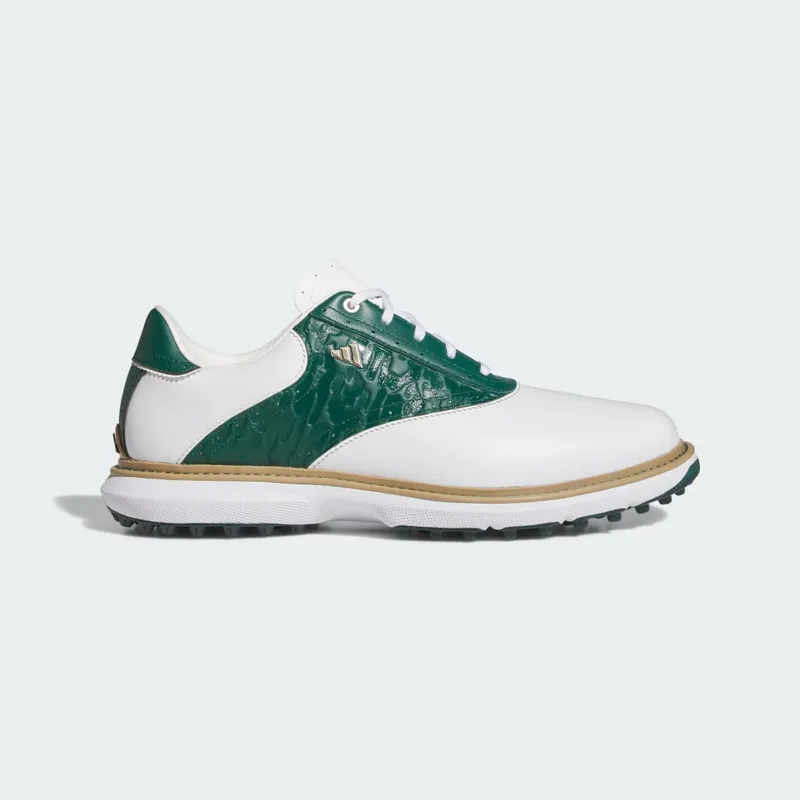 Adidas MC70 SPIKELESS Golf Shoes Cloud White / Collegiate Green / Off White (JQ3494)