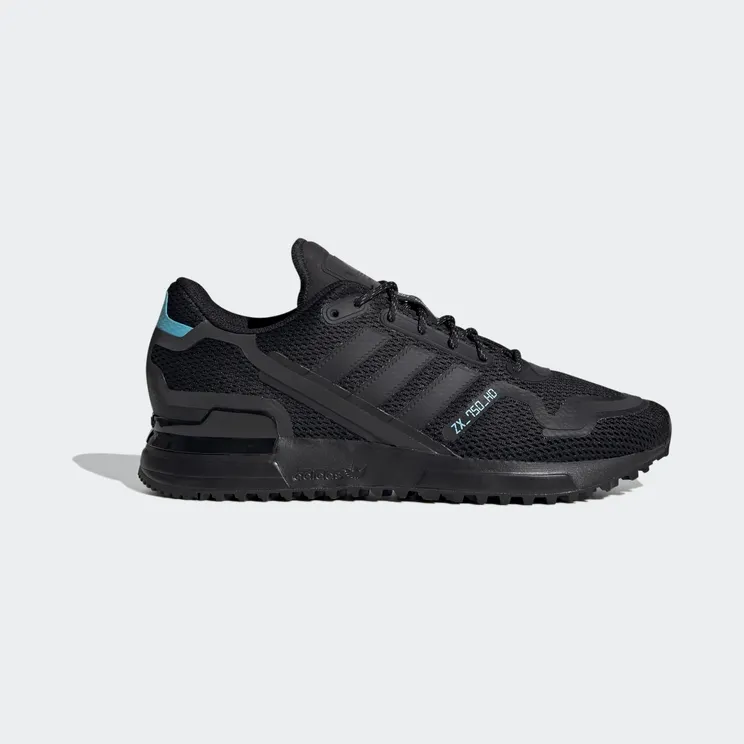 Adidas ZX 750 HD ‘Core Black Cyan’ Core Black/Core Black/Bright Cyan (FV8488)