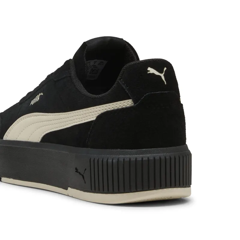 Puma Carina Mia Suede “Puma Black / Alpine Snow” (402638_05)