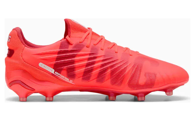 Puma Voetbalschoenen Puma King Ultimate Glowing Red / Puma White / Red Fire (108303-01)