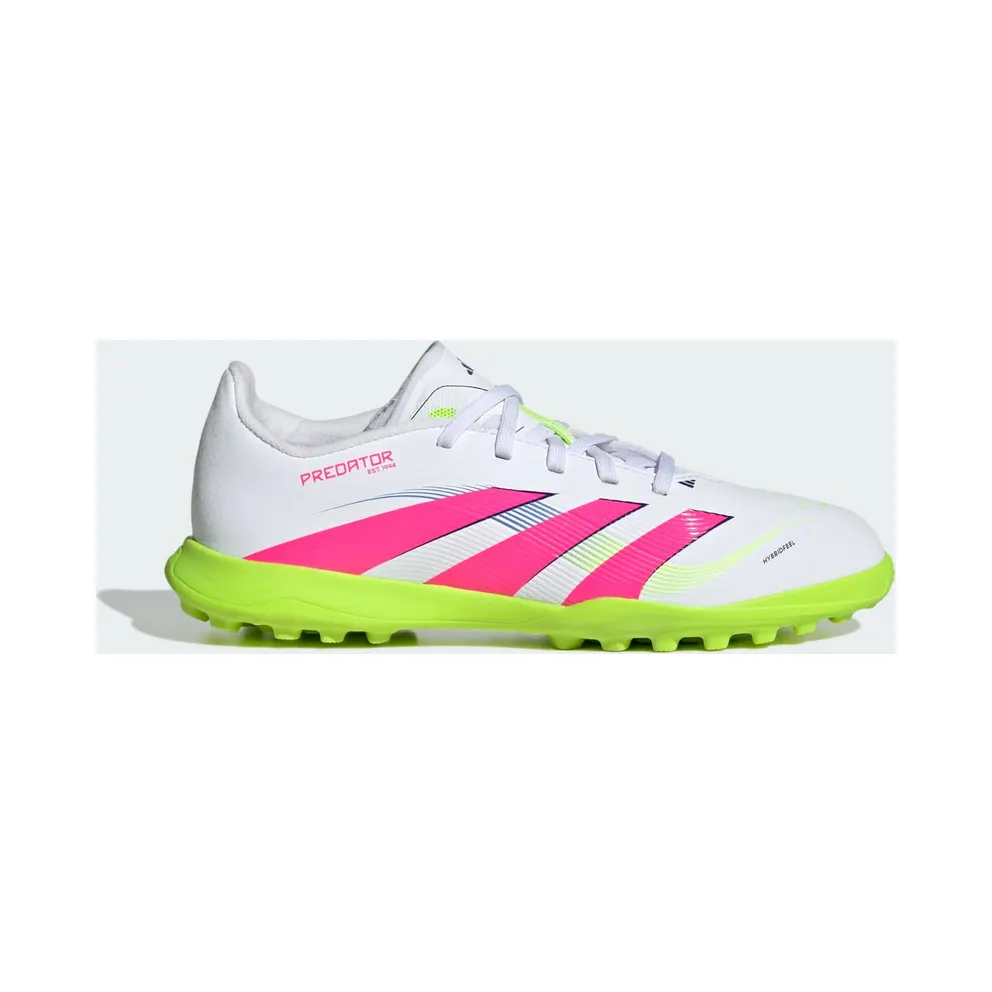 adidas Predator League Turf Cloud White Lucid Pink Lucid Lemon (ID3801)