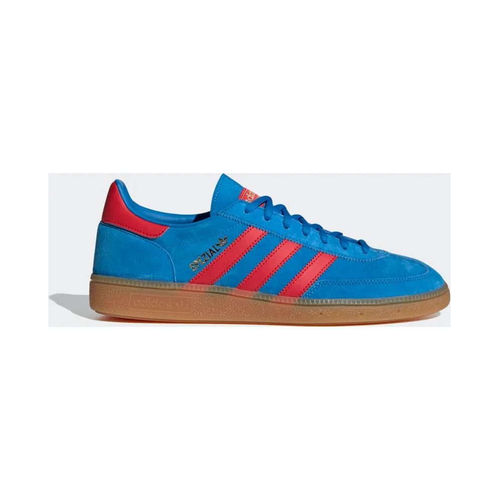adidas Handball Spezial Bright Blue / Vivid Red / Gold Metallic (FX5675)