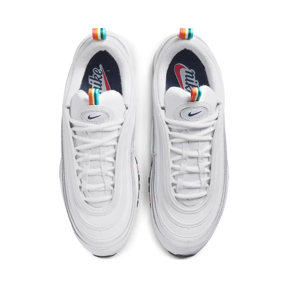Nike Air Max 97 White Multi Color Pull Tabs (W) (DH1592-100)