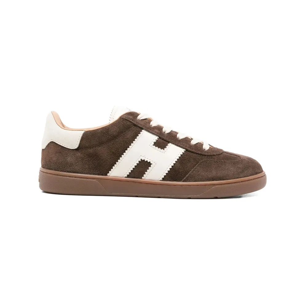 Hogan Cool Logo-patch Leather “Brown” (HXW6470FB60U HK02FJ)