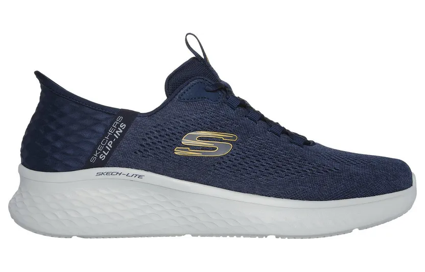 Skechers Slip-ins: Skech-Lite Pro – Primebase – Marine / Geel – “Blauw” (232466 NVYL)