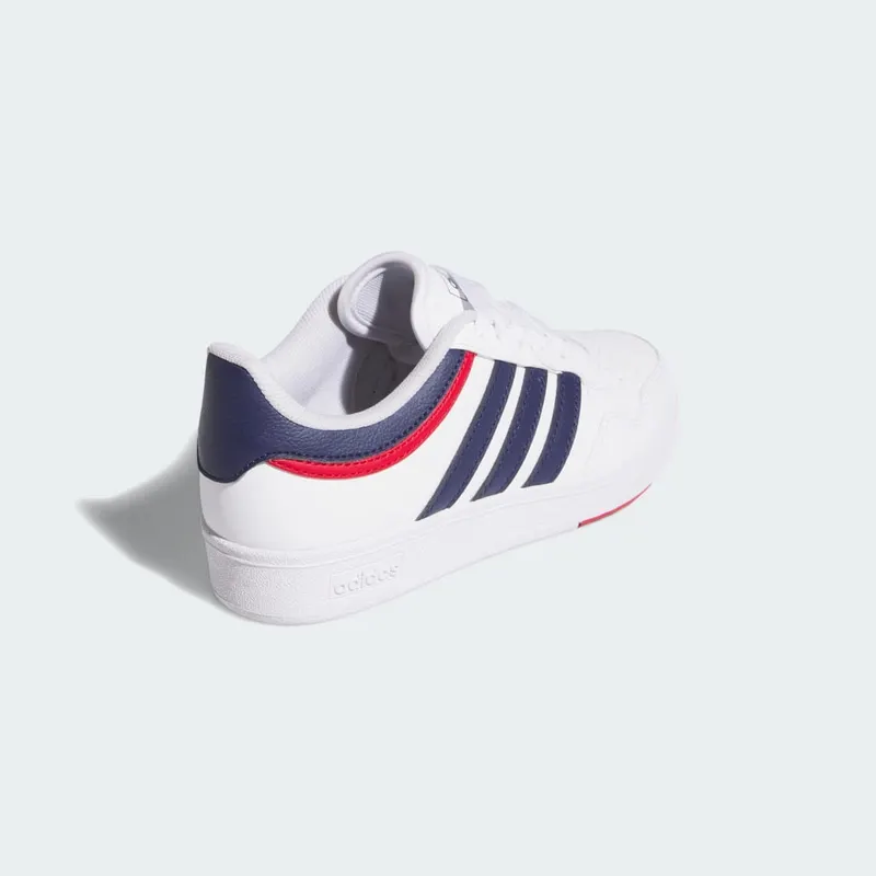 Adidas Hoops 4.0 Kids Cloud White / Dark Blue / Team Power Red 2 (JI3473)