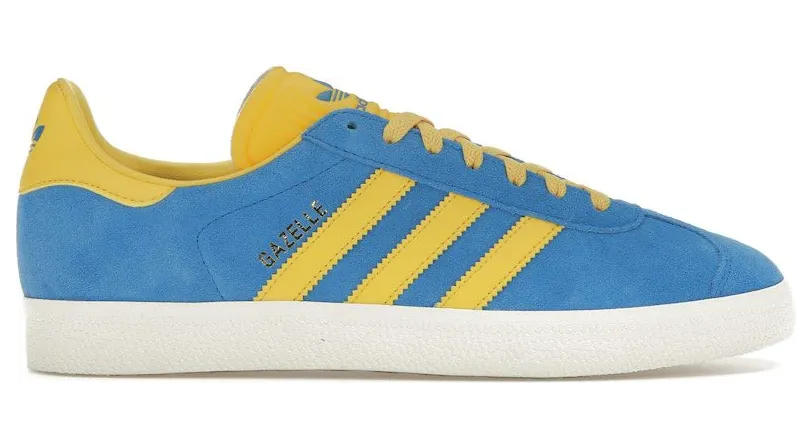 adidas Gazelle Blue Yellow (GY7373)
