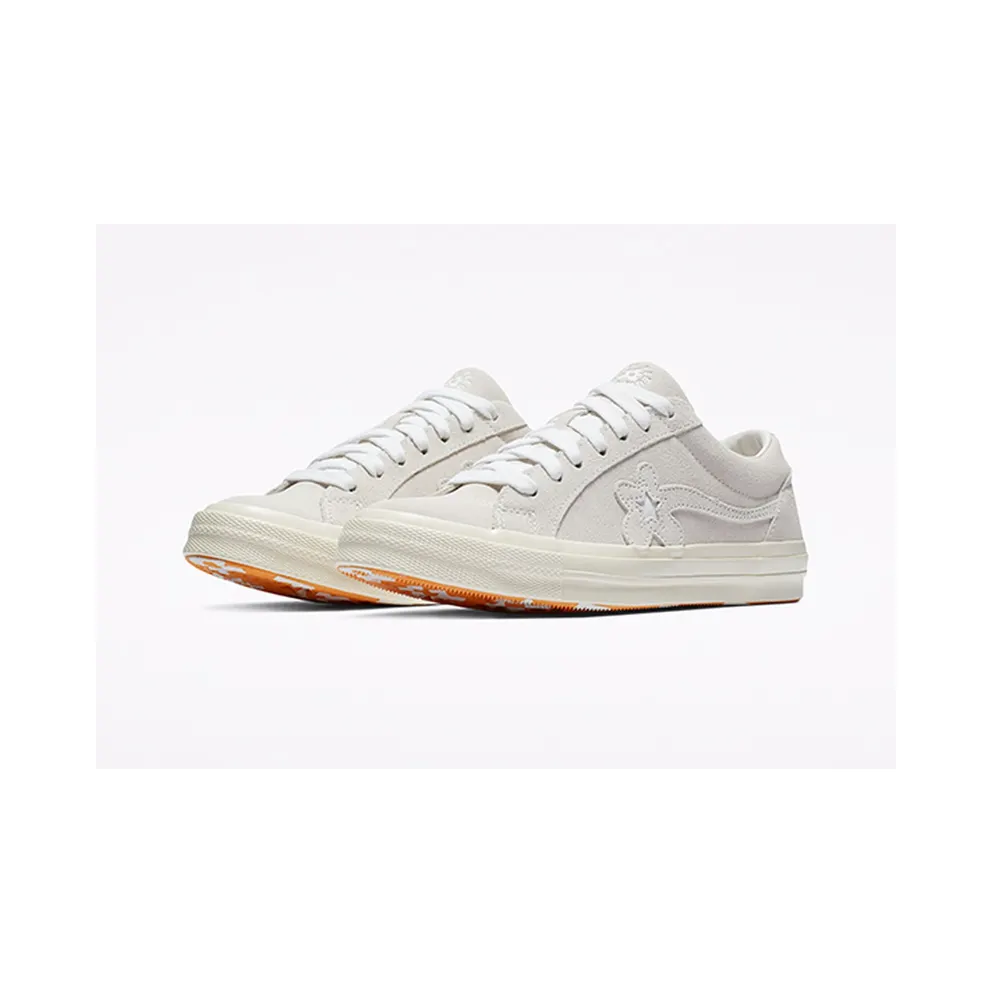 Converse One Star Ox Tyler the Creator Golf Le Fleur Mono (White) White/White (162133C)