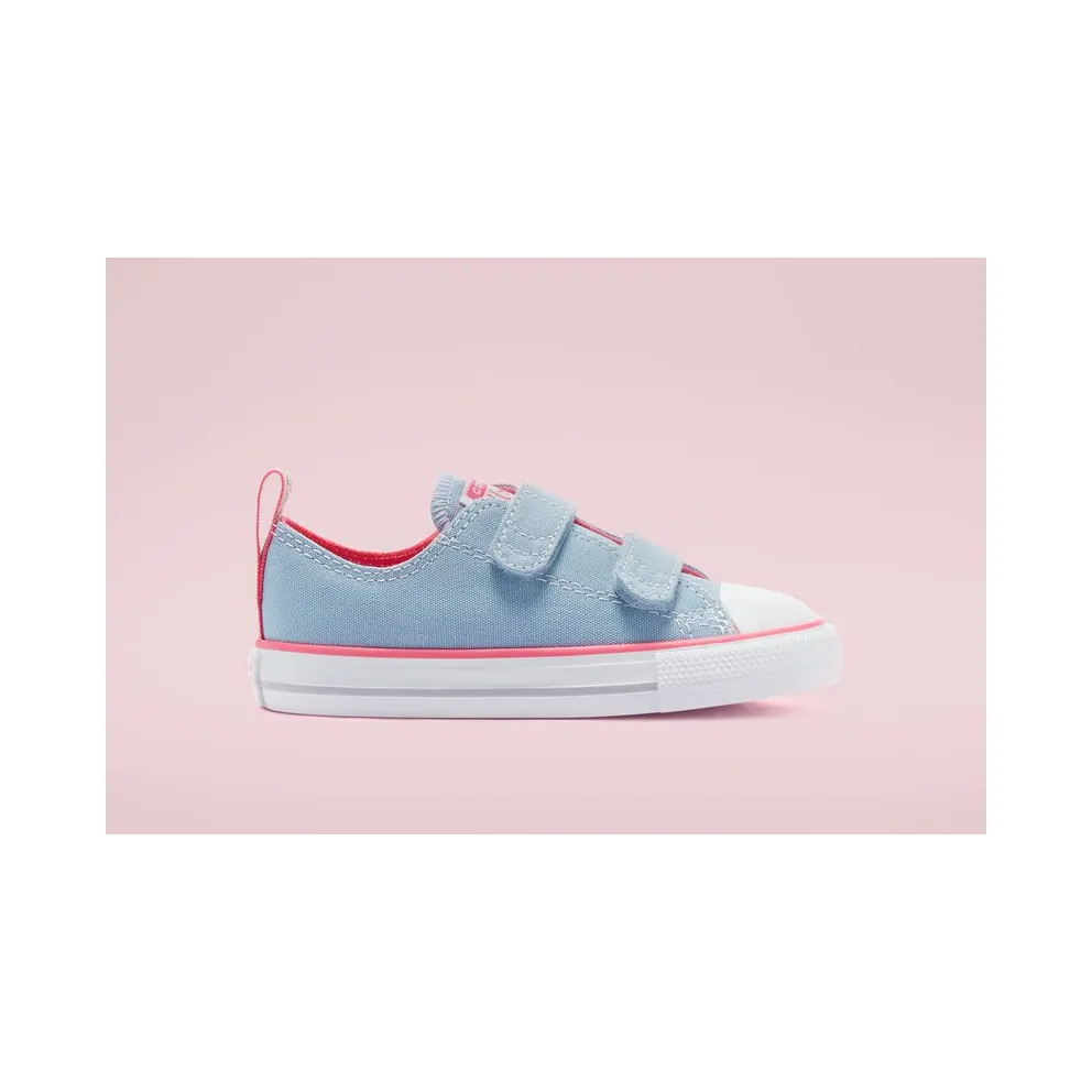 Converse Converse Color Easy-On Chuck Taylor All Star Low Top Sea Salt Blue/bold Pink/white (770412C)