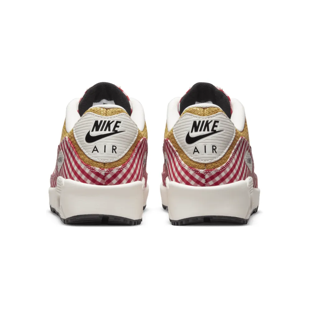 Nike Air Max 90 Golf NRG Picnic – “University Red / White / Sand Gold / Black” (DH5244-600)