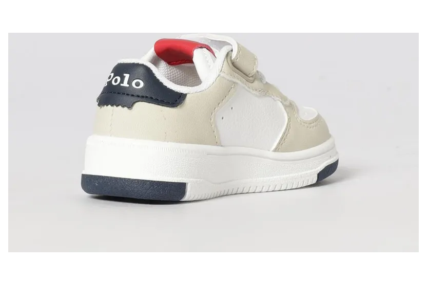 Polo Ralph Lauren Synthetic Leather Sneakers White (RL04844101) (2)